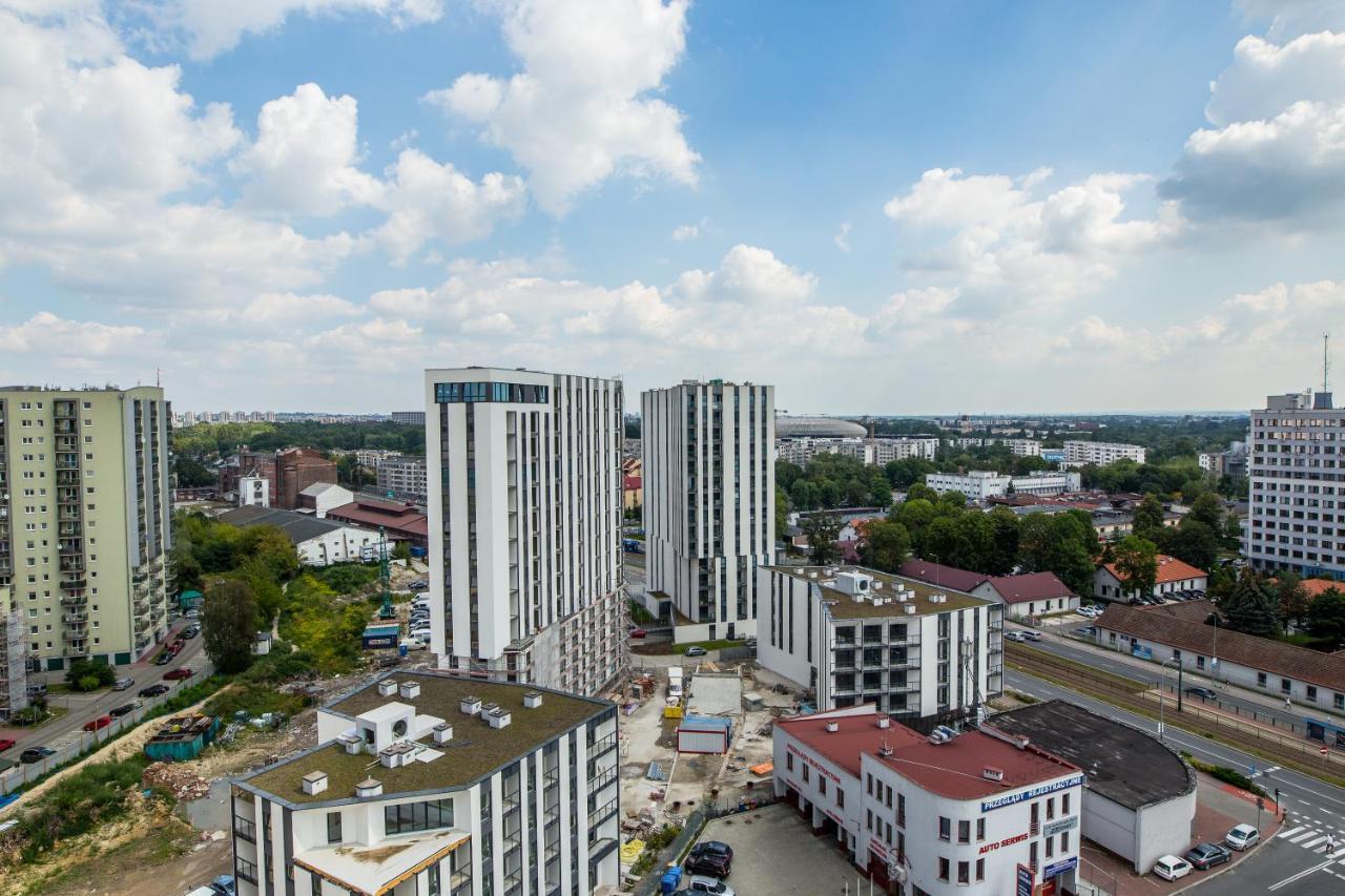 Mogilska Tower Apartments Near Tauron Arena By Inpoint - Free Underground Parking Красков Екстериор снимка
