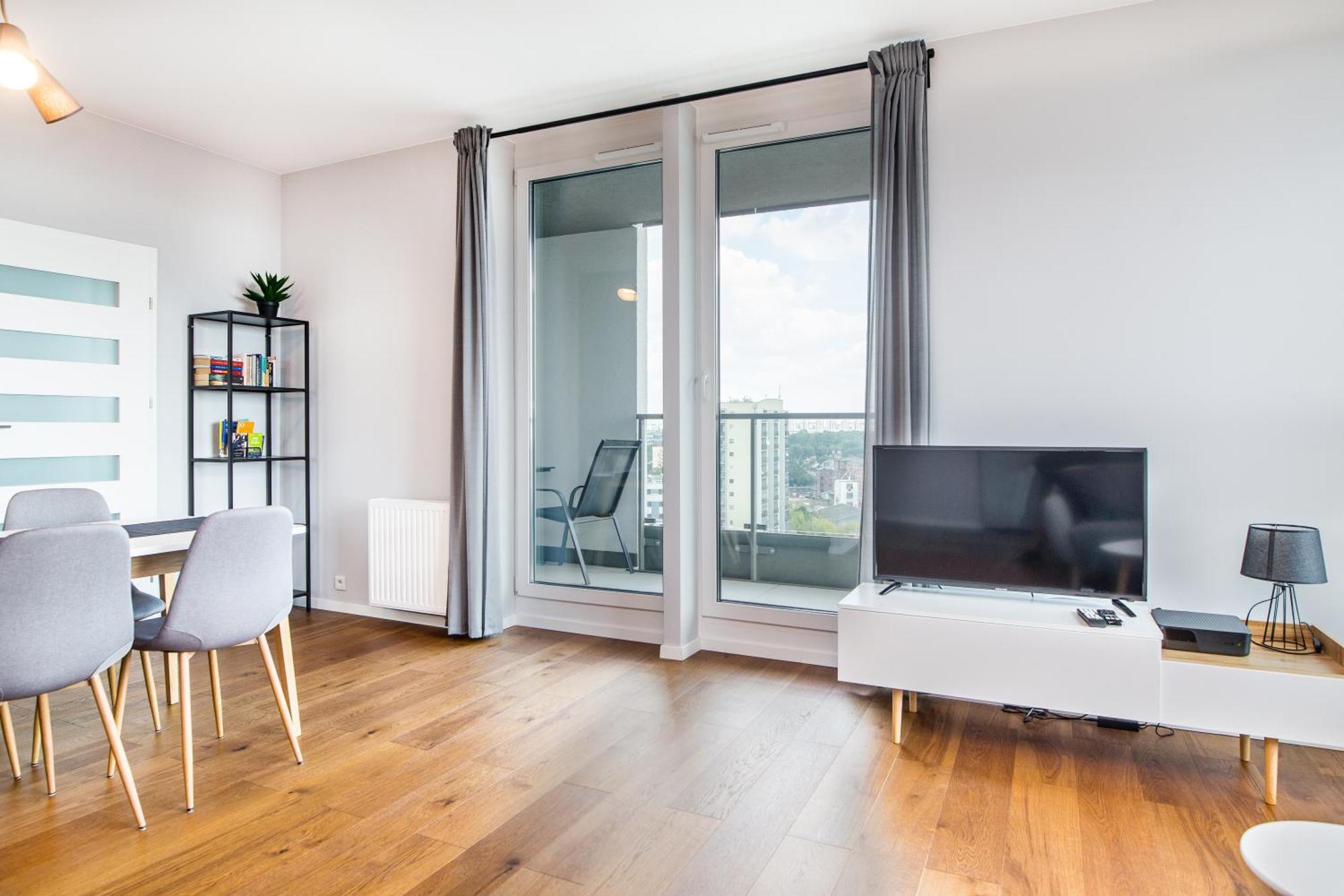 Mogilska Tower Apartments Near Tauron Arena By Inpoint - Free Underground Parking Красков Екстериор снимка